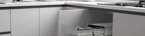 poubelle encastrable sous évier 2 bacs (2x20l) lvj